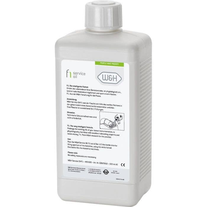 W&H Assistina Cleaning and Lubricating Liquids