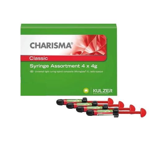 Charisma® Classic (Kit 4×4 g) – Universal Microhybrid Composite Set