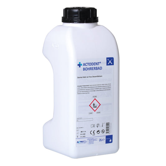Actodent® Bohrerbad – Ready-to-Use Disinfectant & Cleaner for Rotary Instruments (2 L)