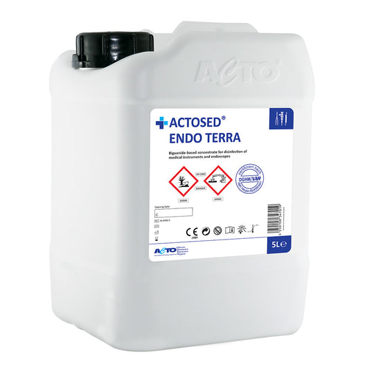 Actosed® Endo Terra – Συμπυκνωμένο Απολυμαντικό &amp; Καθαριστικό για Χειρουργικά Εργαλεία