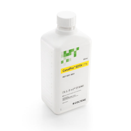 COLTENE CanalPro® EDTA 17% – Chelating Solution for Root Canal Cleaning (500 ml)
