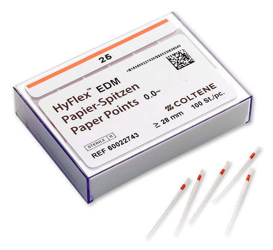 COLTENE HyFlex® Paper Points EDM – Absorbent Points (100 pcs)