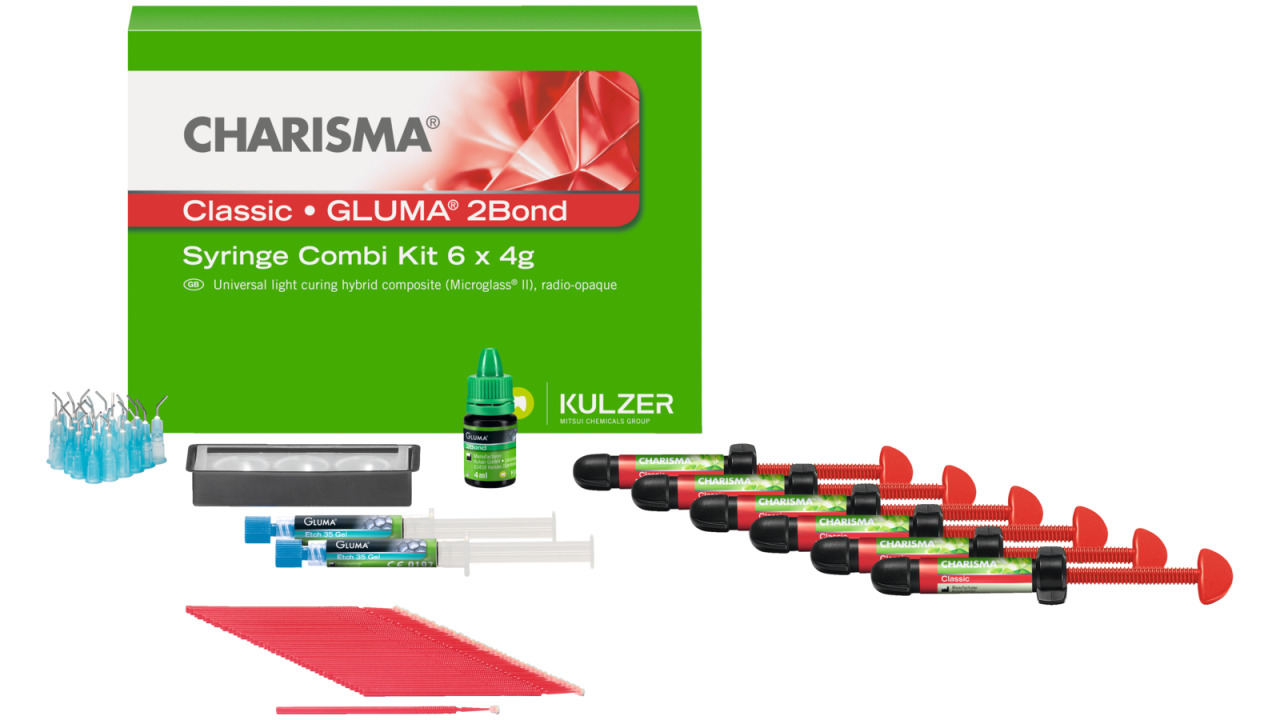 Charisma® Classic (Kit 6×4g) – Universal Microhybrid Composite Set