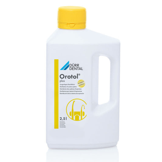 Dürr Dental Orotol® Plus – Concentrated Disinfectant for Suction Units (2.5 L)