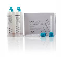 GC EXACLEAR – Transparent Vinyl Polysiloxane (2 × 48 ml Cartridges)