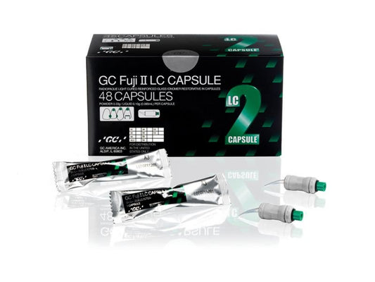 GC Fuji II LC Capsules – Light-Cured Resin-Modified Glass Ionomer Restorative