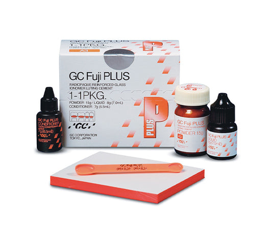 GC Fuji PLUS – Resin-Modified Glass Ionomer Luting Cement (A3)