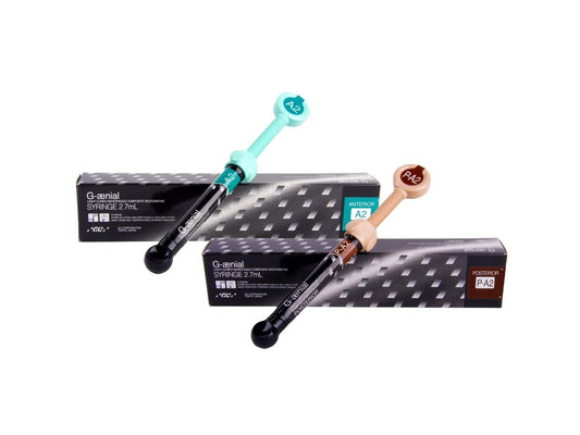 GC G-ænial Anterior / Posterior – Light-Curing Restorative Composite (2.7 ml Syringe)