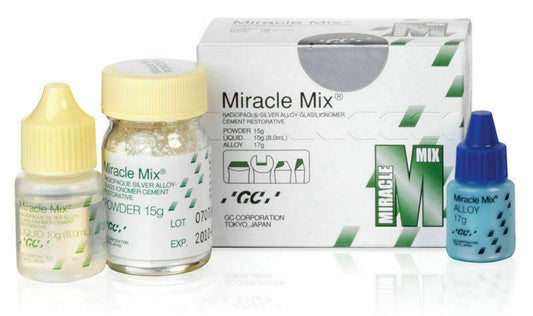 GC Miracle Mix – Silver-Reinforced Glass Ionomer Cement