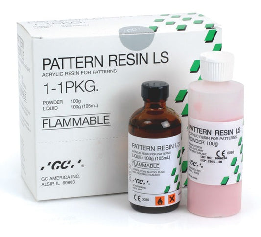 GC Pattern Resin LS – Low-Shrinkage Modeling Resin (Powder 100 g + Liquid 105 ml)