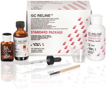 GC Reline Standard Package – Chairside Denture Reline Material