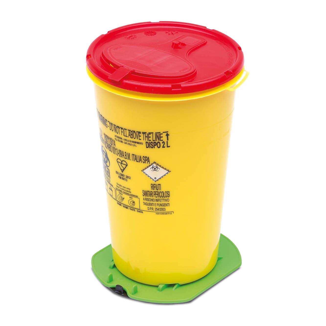Yellow Container – Sharps & Waste Disposal