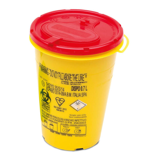 Yellow Container – Sharps & Waste Disposal