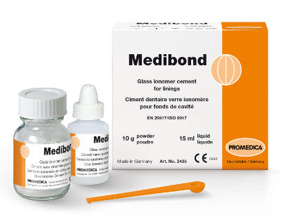 Medibond – Promedica Glass Ionomer Liner with Fluoride Release